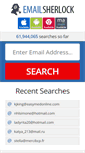 Mobile Screenshot of emailsherlock.com